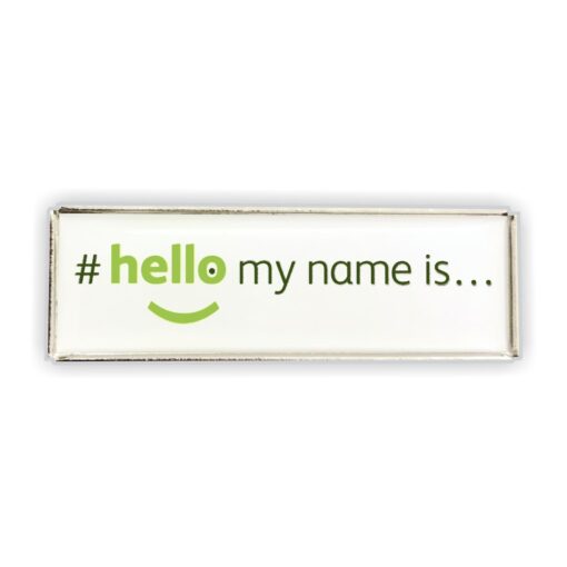 lapel badge hello my name is