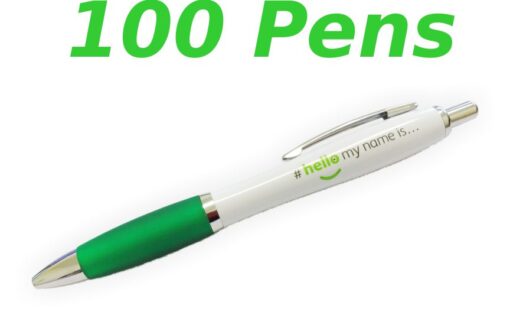 branded hello my name is pens