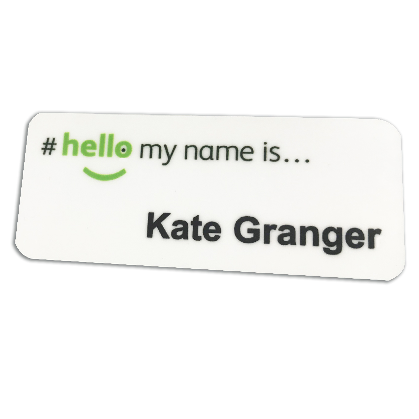 Box of 20 92943 4 x 3 Inches C-Line Magnetic Style Name Badge Kit 