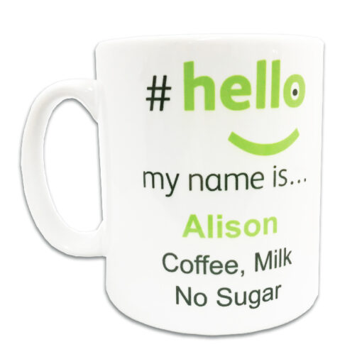 hello my name is mug with name