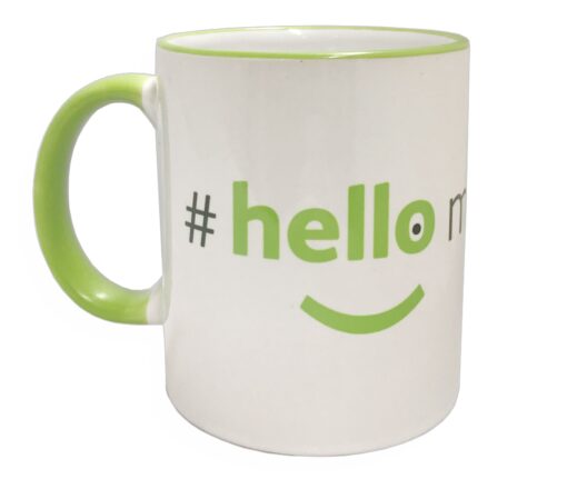 premium hello my name is mug