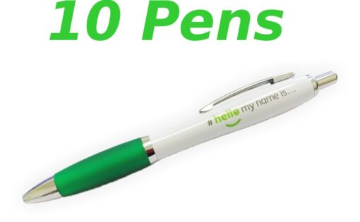 hello my name campaign pens