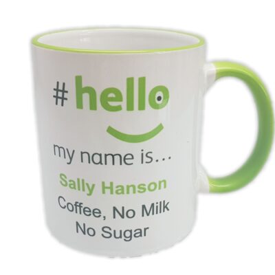 official hello my name is mug