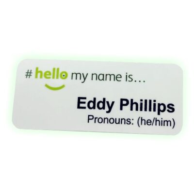 Pronoun NHS Name Badges